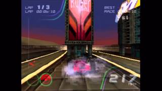 Rollcage Stage II PS1 Gameplay [upl. by Etnaed]