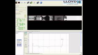 Ametek  LloydInstruments  Essais de traction avec un extensomètre Vidéo [upl. by Rina]