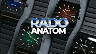 Les courbes et la céramique des nouvelles RADO ANATOM ⌚ [upl. by Nicolas]