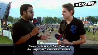 Ice Cube im Interview beim Openair Frauenfeld [upl. by Annodahs]