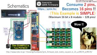 Tutorial How to Expand IO in QMK firmware with Pro Micro Using I2C GPIO Expander [upl. by Akedijn]