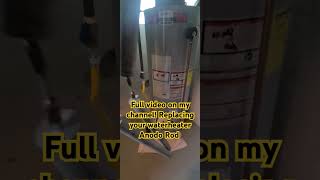 Water Heater Anodo Rod Replacement waterheater AondoRods use sockets 1116 [upl. by Akinhoj172]