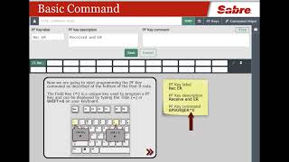 Sabre Red 360 GDS  PF KeysPF Keys the basics [upl. by Ramhaj]