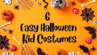 6 Easy DIY Halloween Costumes  DIY Kids Costumes  Halloween Costumes  Playing With Teddy [upl. by Ravert]