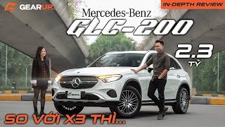 Mercedes GLC 200 4Matic 2024 hay lên nhiều Nhưng GIÁ  GearUP Indepth Review [upl. by Thebault566]