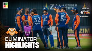 Eliminator Highlights I Day 8 I NYS Lagos vs CT Samp Army  Zim Afro T10 Season 2 [upl. by Enamrahs138]