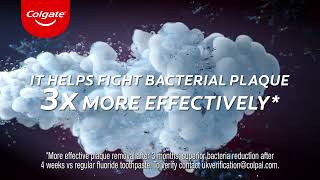 Colgate Total Advanced helps fight bacterial plaque 3x more effectively [upl. by Noni]