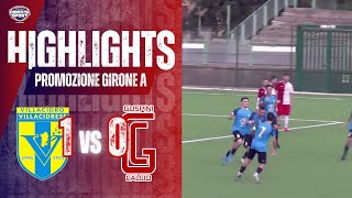 Calcio Promozione Gir A  VillacidreseGuspini Calcio 10 Highlights [upl. by Eeneg]