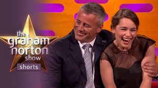 Emilia Clarkes Blushing🥰  The Graham Norton Shorts [upl. by Ahtar466]