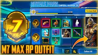 MONTH 7 ROYAL PASS 1 TO 50 REWARDS 🔥 M7 ROYAL PASS 🔥 1 TO 50 RP 🔥 BGMI amp PUBG MOBILE M7 ROYAL PASS [upl. by Yelrahs]