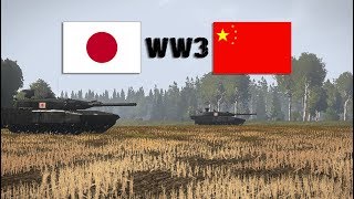 Arma 3 movie  WW3  JAPAN ARMY vs CHINA [upl. by Eelrak459]