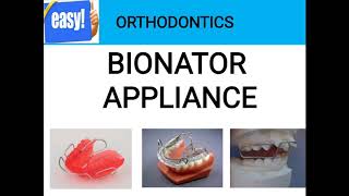 BIONATOR APPLIANCE [upl. by Schoening67]