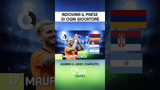 INDOVINA IL PAESE DI OGNI GIOCATORE  SFIDA DI CALCIO Quiz calcio Test 2024  2025 Parte 2 [upl. by Kylah764]