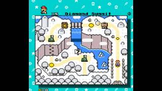 SMW Custom Music  Mountains Overworld Custom Music by The L Phackter [upl. by Airdnaid]