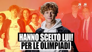 Sinner alle Olimpiadi MilanoCortina 2026 come Ambassador lannuncio ufficiale [upl. by Tertias913]