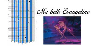 Kalimba Tabs Ma Belle Evangeline  Princess and the Frog Kalimba tutorial amp download KtabS [upl. by Onida]