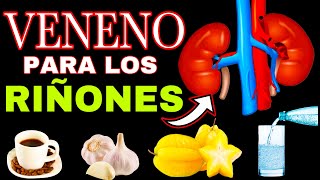 Cómo DESTRUIR tus RIÑONES  8 PEORES HÁBITOS para LOS RIÑONES Insuficiencia Renal [upl. by Parthenia]