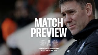 Emirates FA Cup Match Preview  Dave Challinor  Stockport County Vs Aldershot Town  202324 [upl. by Harwilll]