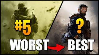 Ranking EVERY COD Multiplayer From WORST to BEST [upl. by Ymled]