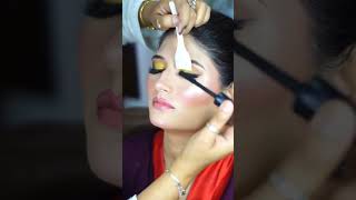 Mascara application mascara eyeliner eyemakeup eyes eyemakeuplooks bridal makeuptutorial [upl. by Justen]