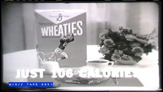 General Mills Wheaties Cereal Commercial Compilation 1960s [upl. by Robinetta]