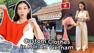 Getting Custom Clothes Made in Vietnam 🇻🇳 [upl. by Northrop537]