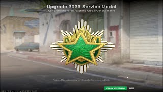 First Service Medal in Counter Strike 2  Claim Drop  Global Offensive Badge [upl. by Sheff]