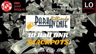 Thursday night USA pool league 10Ball BNR Jackpot [upl. by Assirac]