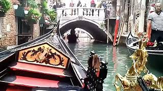 Gondola ride  Venice  Italy [upl. by Stein545]