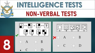 Part 8Non Verbal Intelligence TestsPak Army Initials PAF initial testsPak Navy  NUST Entry Test [upl. by Nomelif]