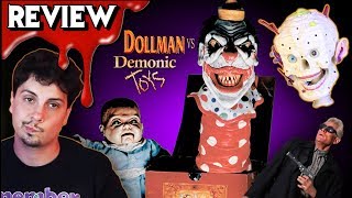 DOLLMAN VS DEMONIC TOYS 1993 🌕 Full Moon Horror Action Science Fiction Review [upl. by Enyar395]