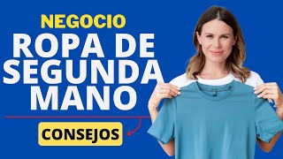 Cómo CREAR un NEGOCIO de ROPA de SEGUNDA MANO 👕 Guía y consejos útiles [upl. by Resay]