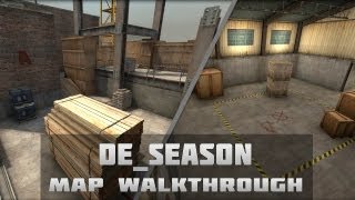 CSGO deseason BETA map walkthrough [upl. by Avirt327]