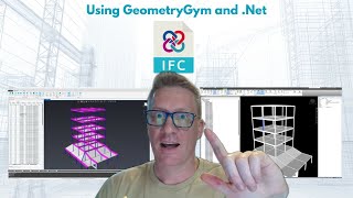 IFC from Net and GeometryGym  Tutorial [upl. by Yevette]