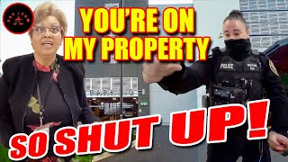 Dumb Cops By Grandma Get Owned amp Humiliated First Amendment Audit 2024 New 24 [upl. by Enialed91]