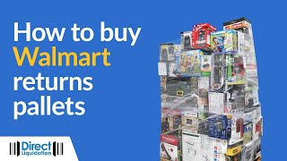 How to Buy Pallets of Walmart Customer Returns [upl. by Netsruk]