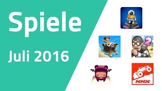 Top Spiele Apps für Android amp iOS  Juli 2016 [upl. by Llenyar]