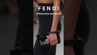 FENDI SPRING 24 RUNWAY HANDBAGS [upl. by Caputo]