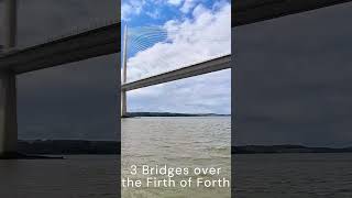 The Firth of Forth Bridges travel boattour [upl. by Ettenim119]