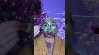 Grinch Makeup Transformation on my Mom [upl. by Biles]