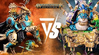 Ossiarch Bonereapers Vs Seraphon Age of Sigmar 2000pts Battle Report [upl. by Bergeman]