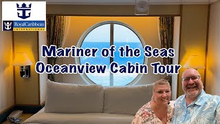 Mariner of the Seas Oceanview Cabin Tour 2646 [upl. by Perreault673]