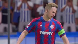 FIFA 23  Manager career Champions opening match vs Hajduk Split [upl. by Shuping826]