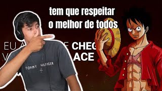 Rap do Luffy One Piece srh  react [upl. by Eillim]