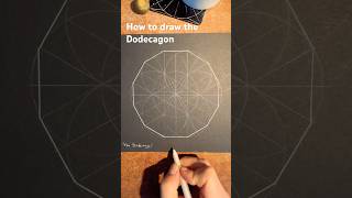 How to draw the Dodecagon from the seed of life Fast [upl. by Mathias130]