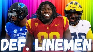 Top DEFENSIVE LINEMEN in the 2025 NFL Draft [upl. by Linette]