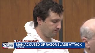 ‘I just had a psycho attack’ Reading man tried to kill his mom dad with razor blade police say [upl. by Llenad803]