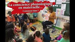 La conscience phonologique en maternelle Comment faire [upl. by Yknarf]