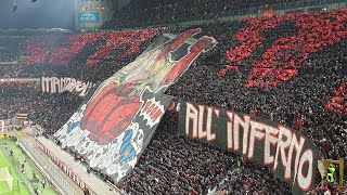 Che Confusione  Ac Milan Fans Making Amazing Atmosphere Before Derby vs Inter [upl. by Kendal]