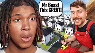 MrBeast Just Gave The Poor A Neighborhood Inspirational [upl. by Frohman]